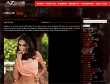 Tablet Screenshot of blogs.aziani.com